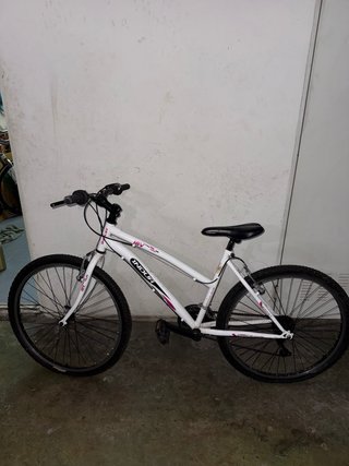 Bicicleta de montaña INDUR 18V blanca