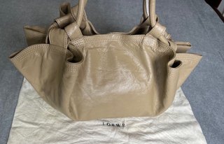 Bolso Loewe Piel Vacuno Vintage Beige