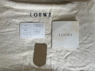 Bolso Loewe Piel Vacuno Vintage Beige