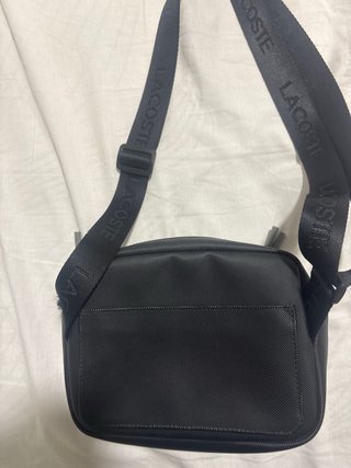 Riñonera Lacoste Negra