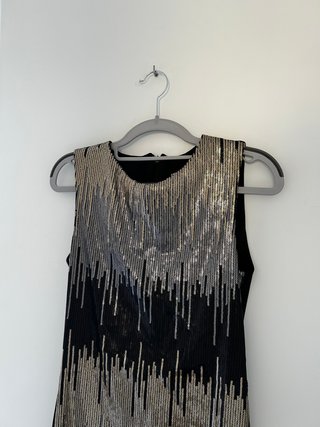Vestido fiesta lentejuelas Daniela Talla M