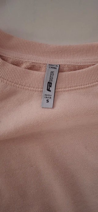 Sudadera rosa