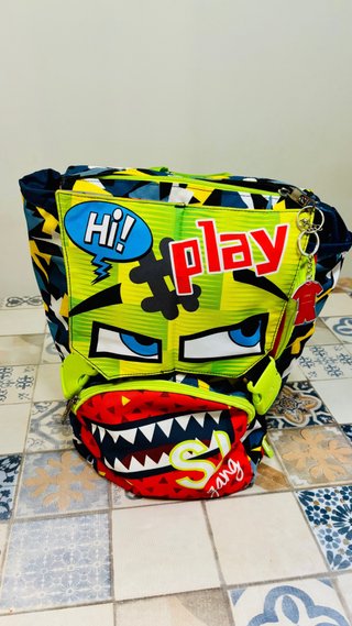 Zaino SJ Go Pop per bambino/ragazzo più carrellino