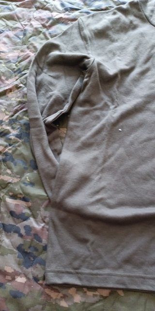 Camiseta termica verde talla M