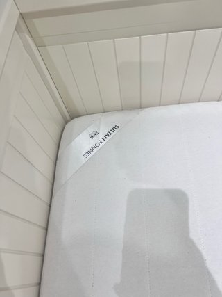 Diván Ikea Blanco Hemmes con dos colchones