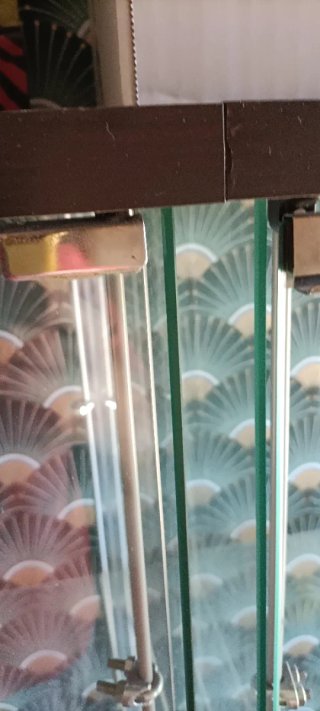Vitrinas de cristal y madera