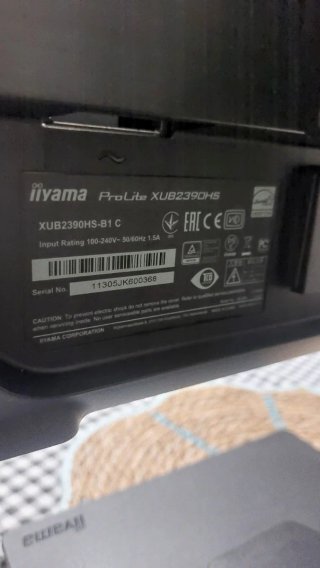 Monitor IIYAMA 24" FULL HD modello ProLite XUB2390HS