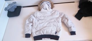 Chaqueta Invierno Koroshim Blanca Talla XL