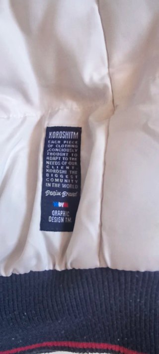 Chaqueta Invierno Koroshim Blanca Talla XL