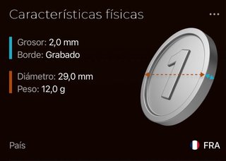 Moneda 5 Francos 1963 Plata