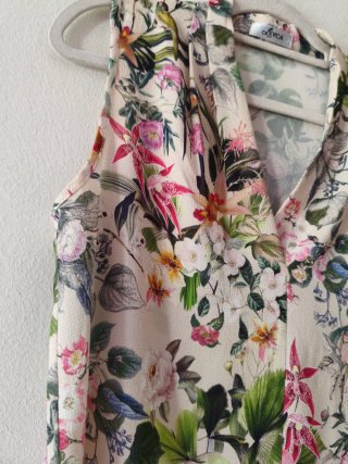 Blusa ELYCA L Estampada Flores