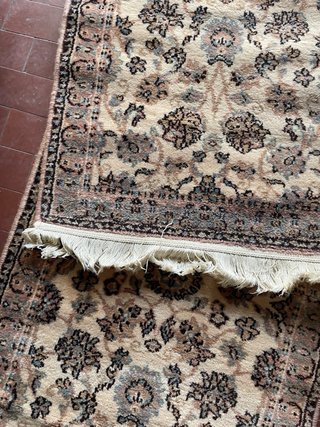 2 Tappeti Lana Vergine per camerCertificata 125x60