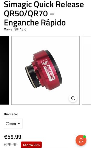 Simagic QR70 Quick Release