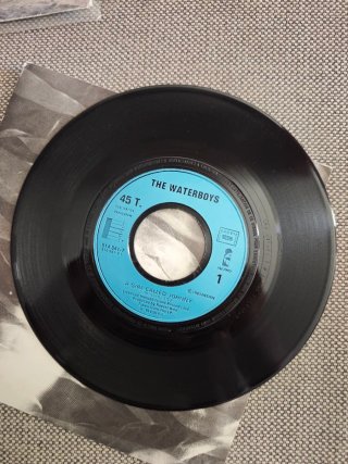 The Waterboys: lote 2 singles vinilo 7" 45 rpm