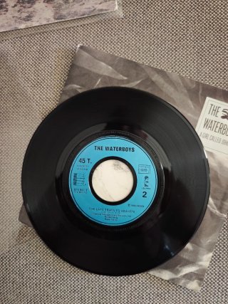 The Waterboys: lote 2 singles vinilo 7" 45 rpm