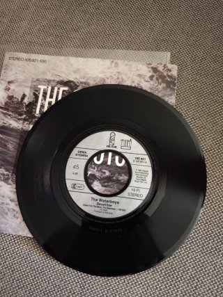 The Waterboys: lote 2 singles vinilo 7" 45 rpm