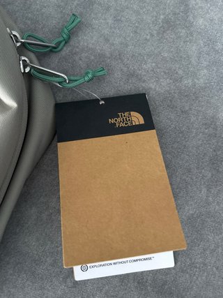 Mochila The North Face Beige y Verde