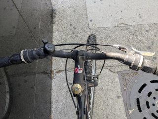 Bicicleta Rockrider Negra