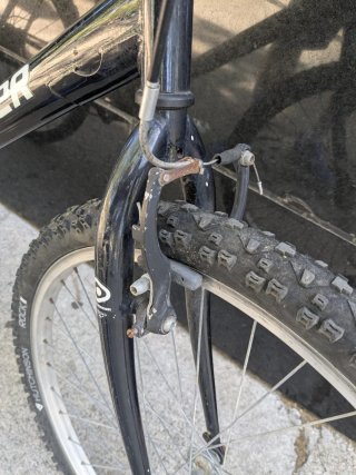 Bicicleta Rockrider Negra
