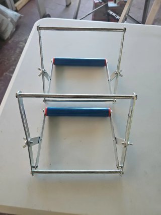 Soportes plegables para máquinas