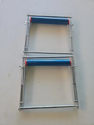 Soportes plegables para máquinas
