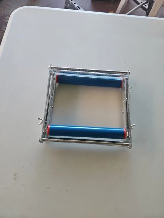 Soportes plegables para máquinas