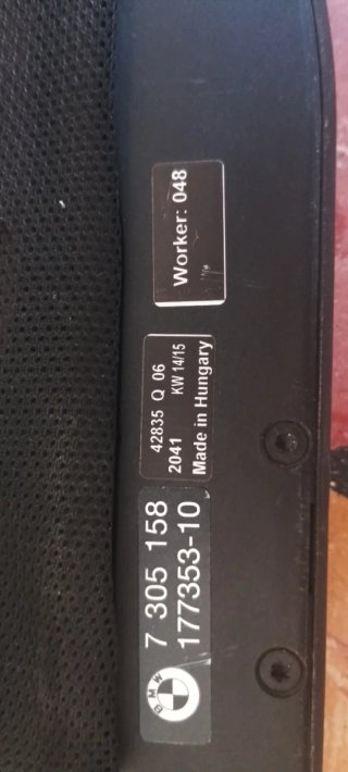 Deflector de viento BMW 2Cabrio 2014-21 F23/F23LCI