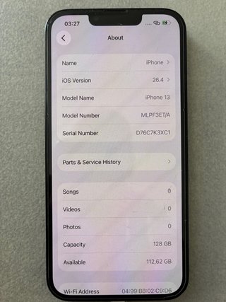 iPhone 13 128GB Nero