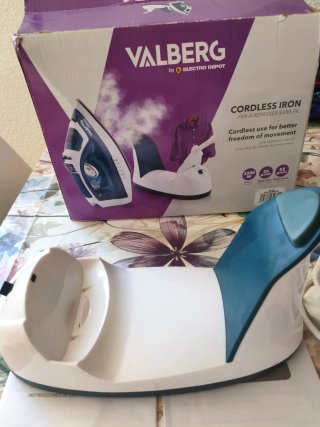 Plancha Valberg Vapor Inalámbrica