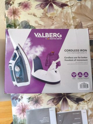 Plancha Valberg Vapor Inalámbrica