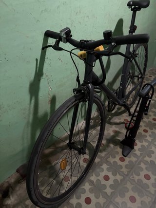 Bici Urbana Fixie Decathlon Gris Talla L