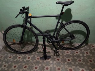 Bici Urbana Fixie Decathlon Gris Talla L