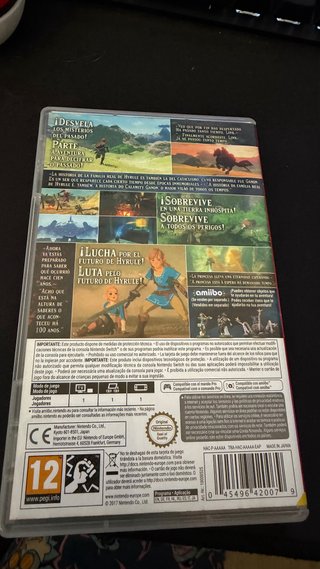 Nintendo Switch Zelda Breath of the Wild