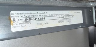 Horno Balay 3HB4841X1 – Pirolítico – 71 L Clase A.
