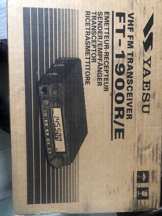 Emisora Yaesu FT-1900R/E VHF FM