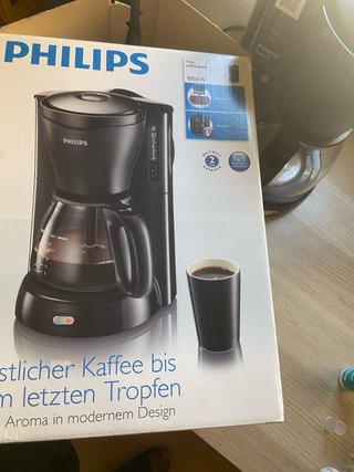 Cafetera Philips Aroma Negra