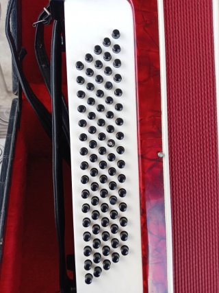 Fisarmonica Excelsior rossa