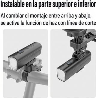 Luz Gaciron KIWI-1200 USB Bici