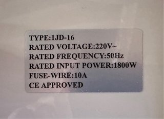 Placa Vitrocerámica Eléctrica para Camper camping