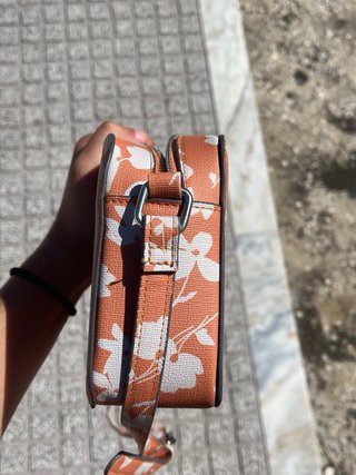Mala Tiracolo Floral Laranja | Shoulder Bag | Y2K