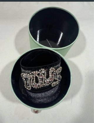 Pulsera brazalete Tous Negra y Plateada