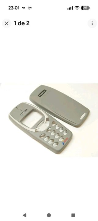 Pack 2 Carcasas Nokia 3310 Originales