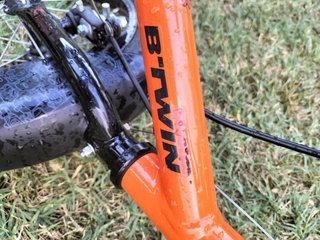 Bicicleta infantil Decathlon Naranja
