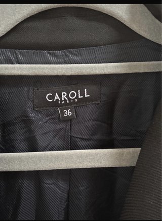Americana CAROLL Talla 36 Mujer