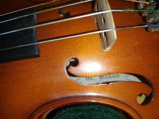 Violín G. Klaus 1/2 con funda y arco