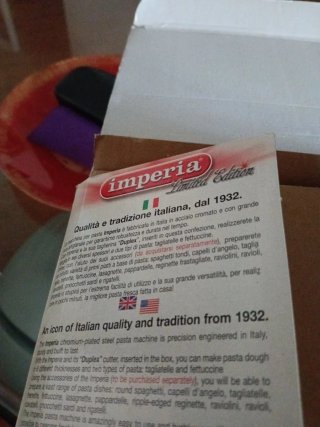 Macchina per pasta Imperia