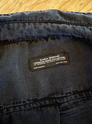 Sobrecamisa Zara Negra