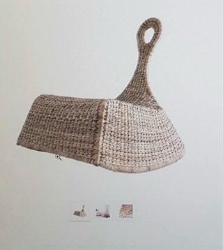 Hamaca de yute y mimbre Ikea