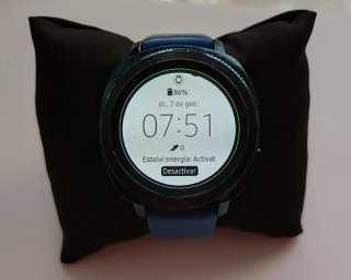 Reloj Samsung Gear Sport Negro/Azul