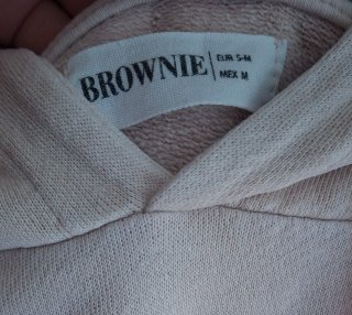 Sudadera rosa chica Brownie